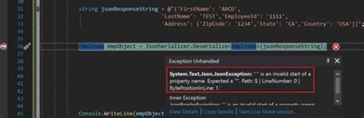 Which is an invalid JSON value?